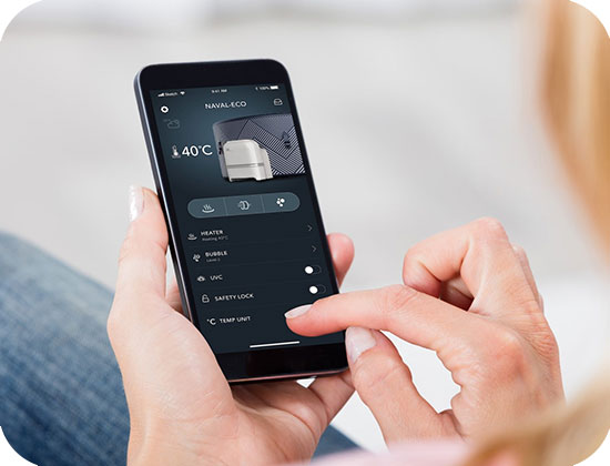 Applications spa MSpa Naval connecté Wifi
