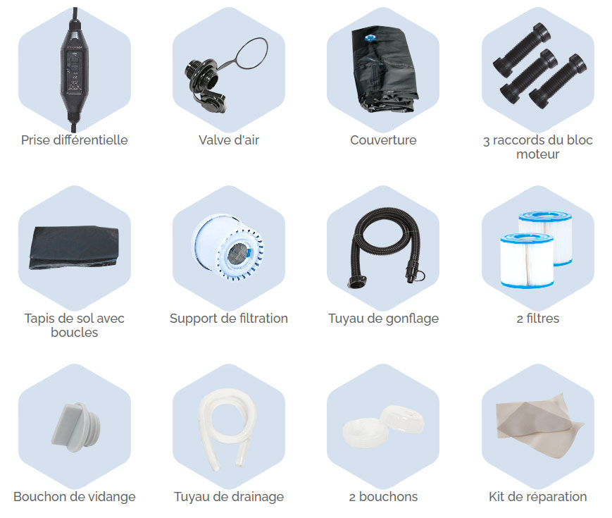 Equipements Spa NetSpa Montana 6 places