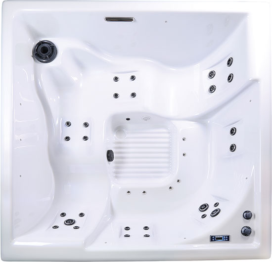 Intérieur Spa NetSpa Square Wave 2