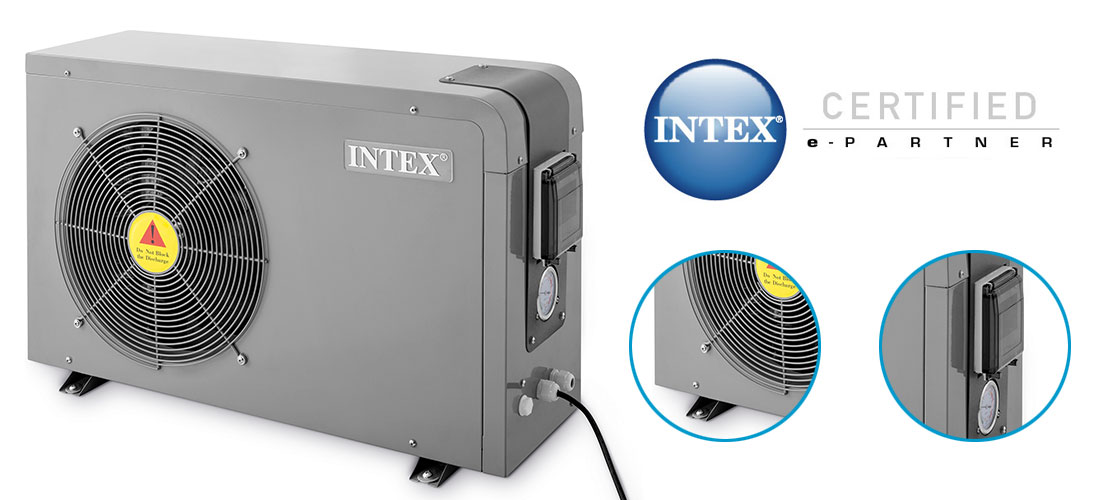 Pompe à Chaleur Haute Performance Intex Pour Piscine Hors Sol Pac