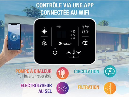 Application Wifi pour Poolican Poolstar