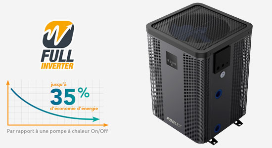 PAC Poolex SIlverline Top technologie Full Inverter