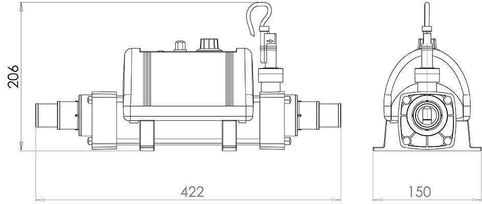 Réchauffeur Nano Splasher Electro