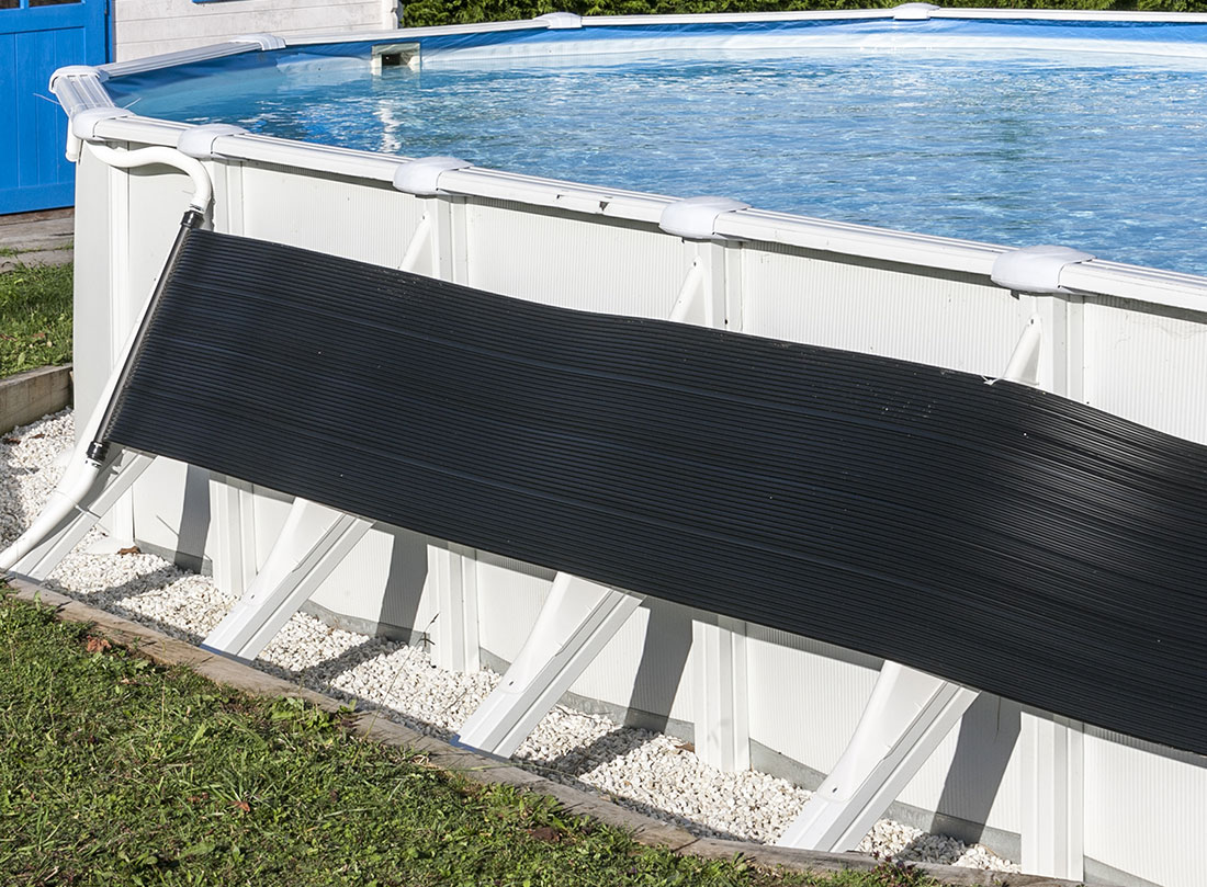 Chauffage solaire pour piscine hors sol ou enterrée, prix et avis