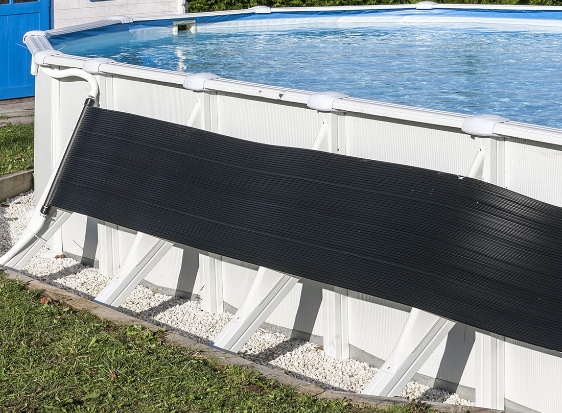 Chauffage solaire piscine : dômes et tapis solaires à prix mini