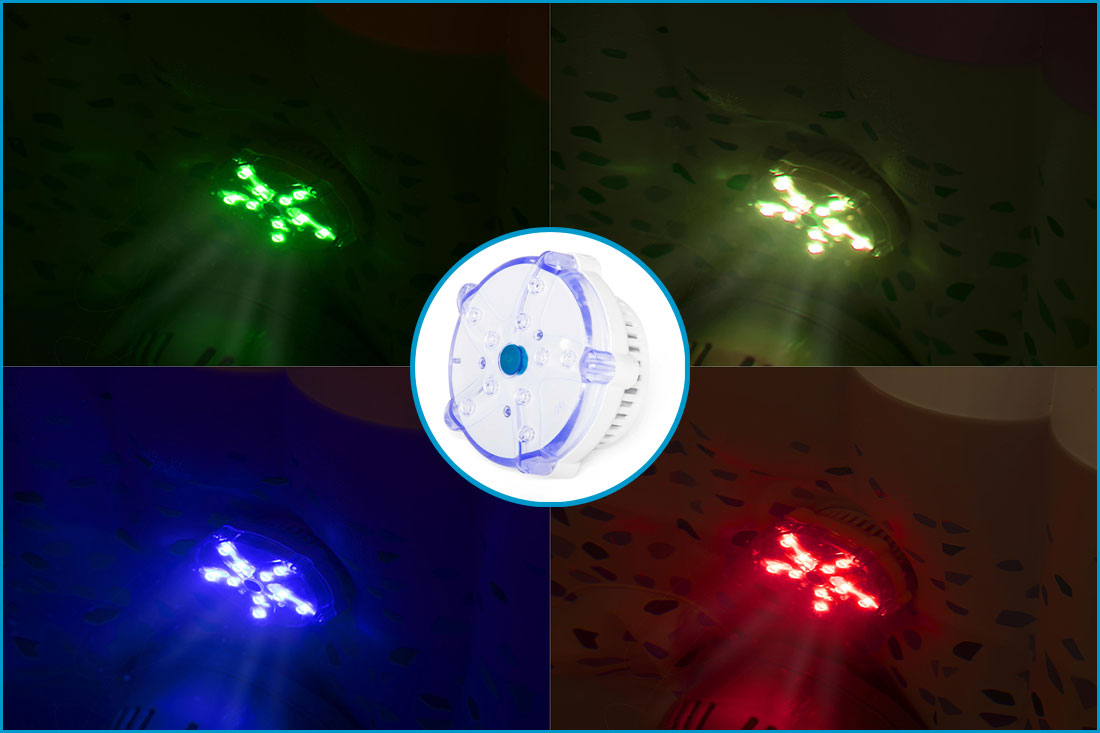 Eclairage LED mutlicolore pour Spa Bestway sans fil