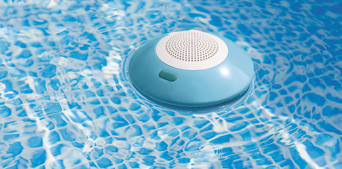 Enceinte LED flottante Intex pour piscine ou spa