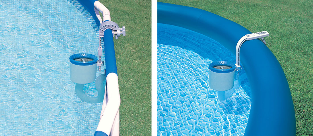 Skimmer de surface pour piscine hors sol Intex présenté par Raviday Piscine  