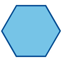 bassin de forme hexagonal