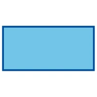 bassin de forme rectangulaire
