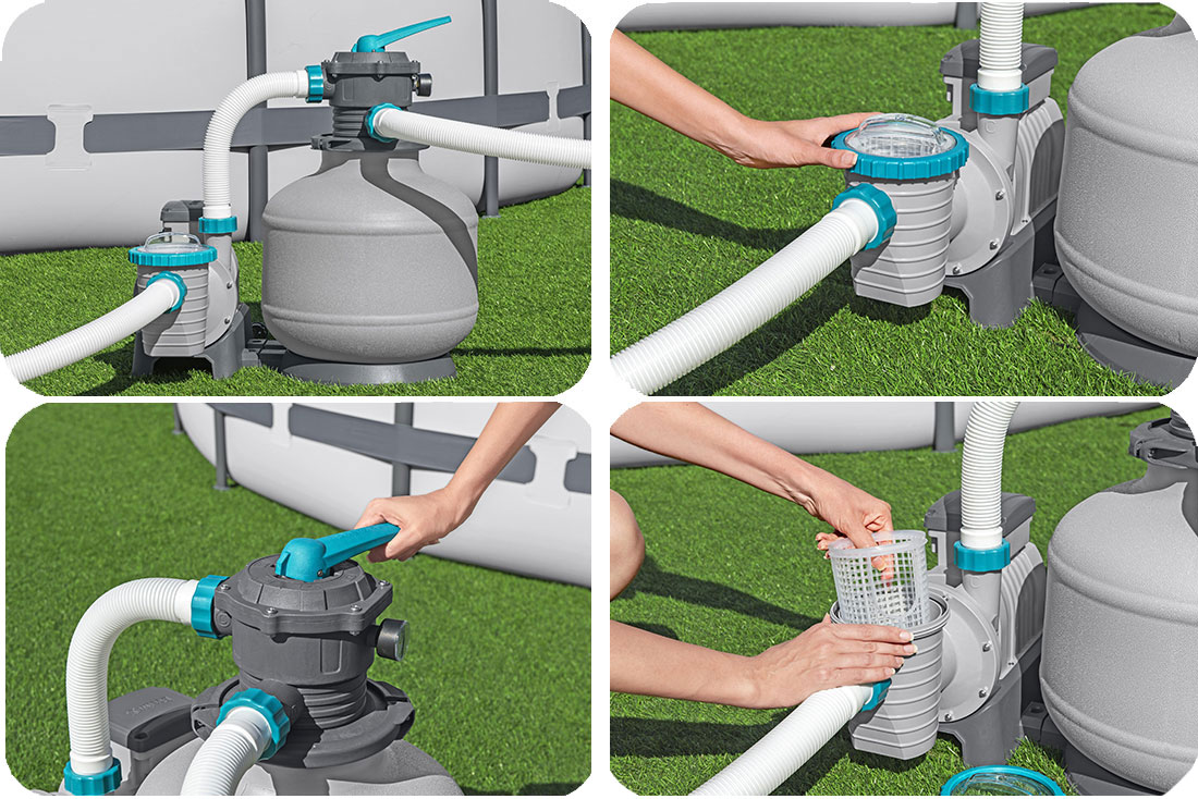 Platine de filtration à sable Bestway Flowclear
