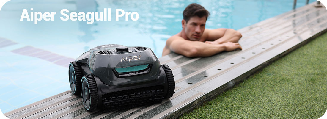 Robot piscine intelligent Aiper Seagull Pro