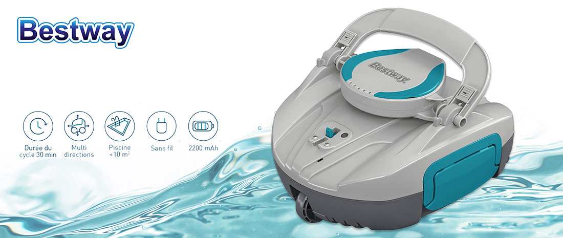 Robot piscine Bestway Aquatronix G100 sans fil