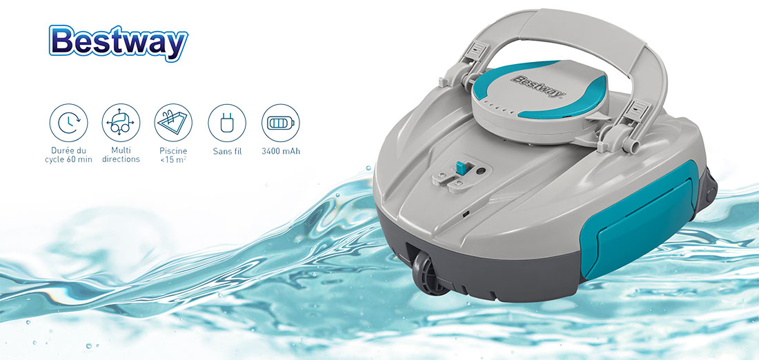 Robot piscine Bestway Aquatronix G150 sans fil