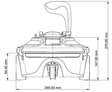 Robot aspirateur piscine électrique Bestway GUPPY sans fil à batterie