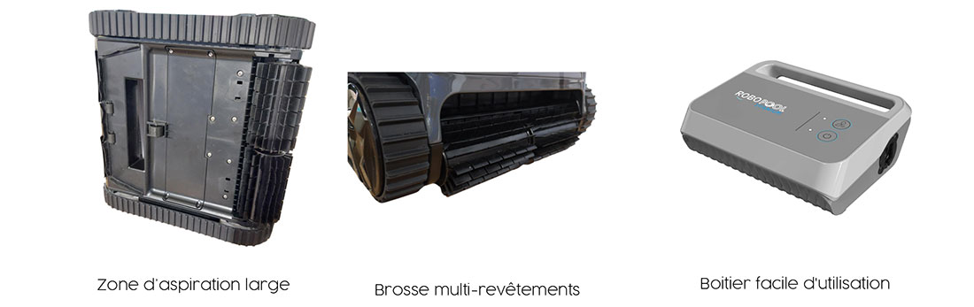 Caractéristiques robot piscine électrique Titanium Bestway