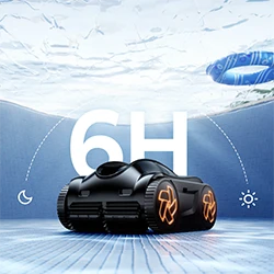 Autonomie jusqu'à 6h Robot de piscine Igarden K60