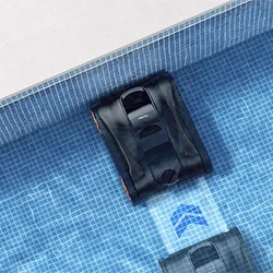 Stationnement intelligent bas de paroi en fin de cycle du robot piscine IGarden K60