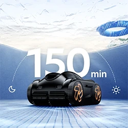 Autonomie jusqu'à 150 min robot iGarden K25