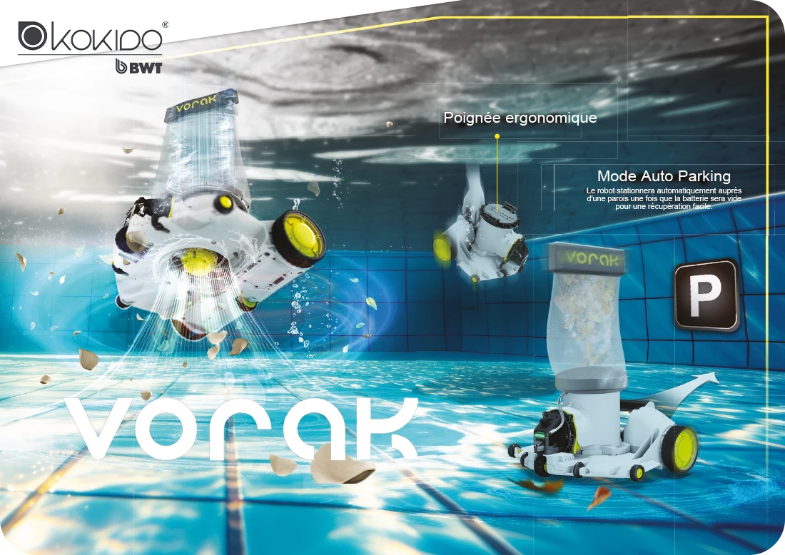 Avantages du robot Vorak Powerblade Kokido Sans Fil