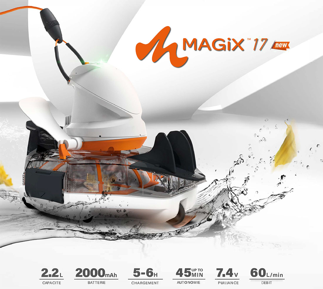 Robot piscine Magix RC17 Kokido