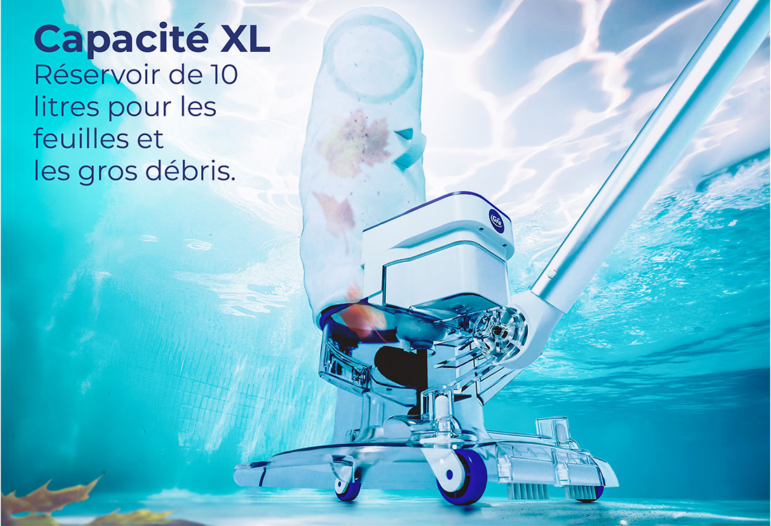 Aspirateur Gre LE75 sans fil pour piscine