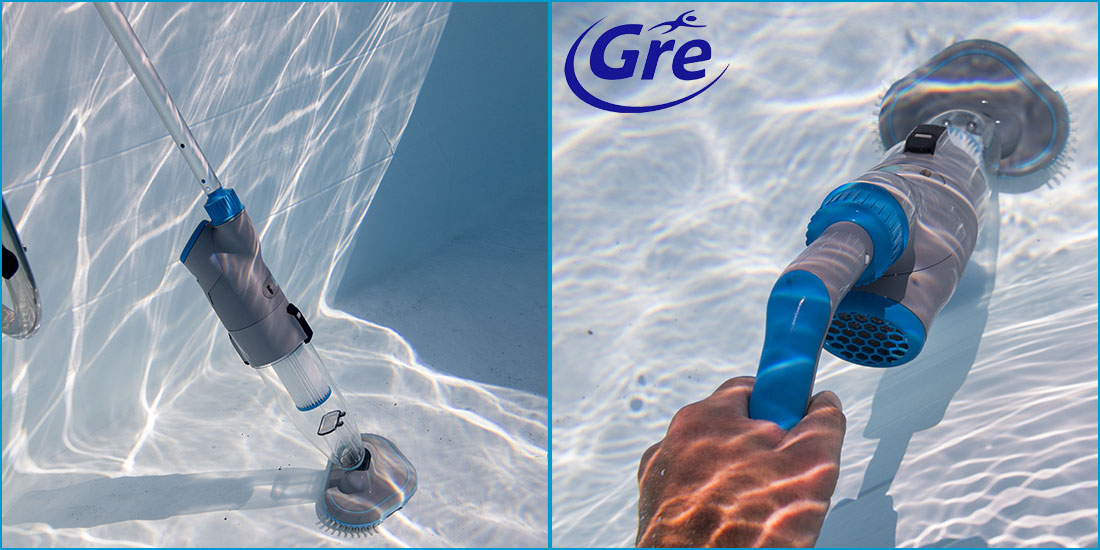 Aspirateur Super Vac Gre bi-vitesse VCB10P pour piscine