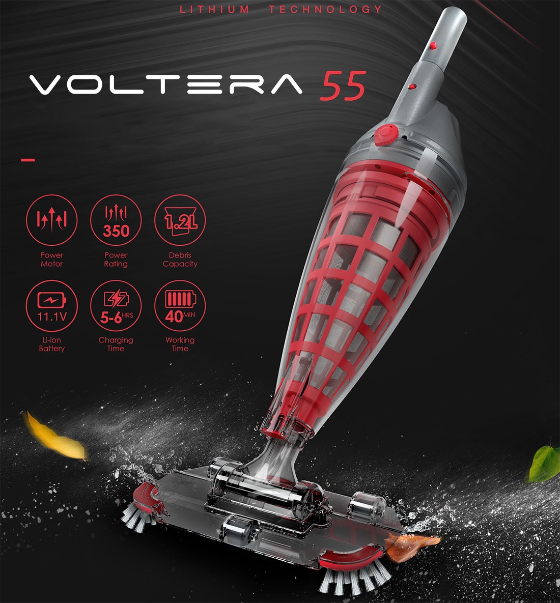 Aspirateur piscine et spa Kokido Voltera 55