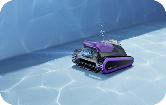 Technologie sonar robot piscine sans fil Niya F3 Sonar 30 by Dolphin Maytronics