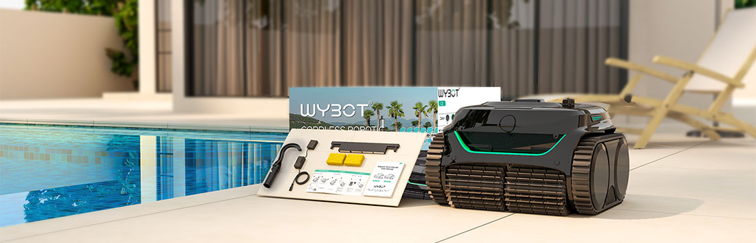 Nettoyeur de piscine intelligent Wybot C2