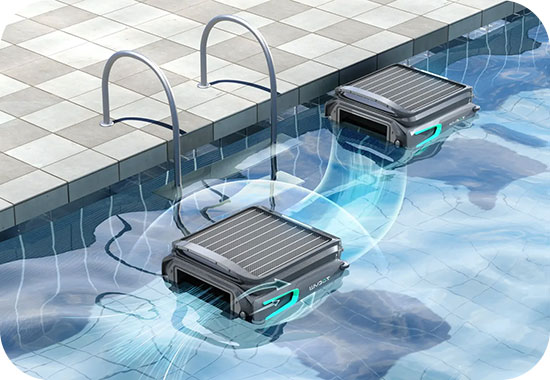 Navigation fluide et intelligente Wybot F1