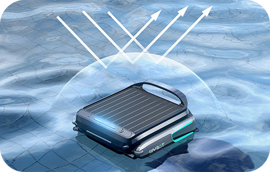 Recharge solaire robot Wybot F1