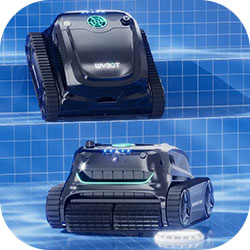 Stationnement intelligent Wybot S2 Vision Solar et nettoyage des marches d'escalier