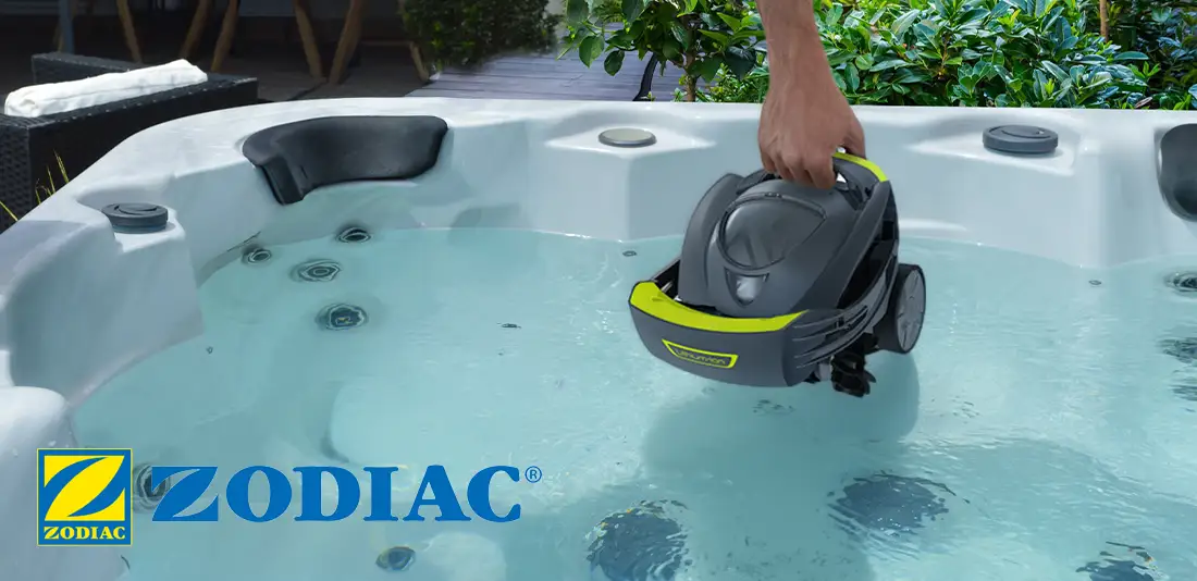 Robot pour Spa Zodiac SpaBot OS0800 : nettoyage fond, sièges et parois