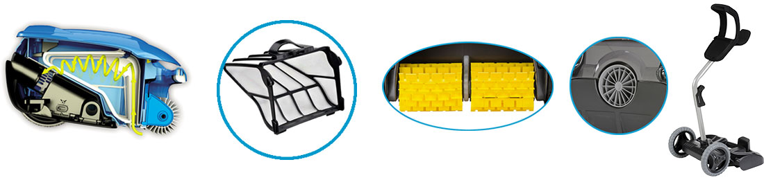 Robot Zodiac Vortex OV3400 19 Robot électrique piscine Zodiac OV3400