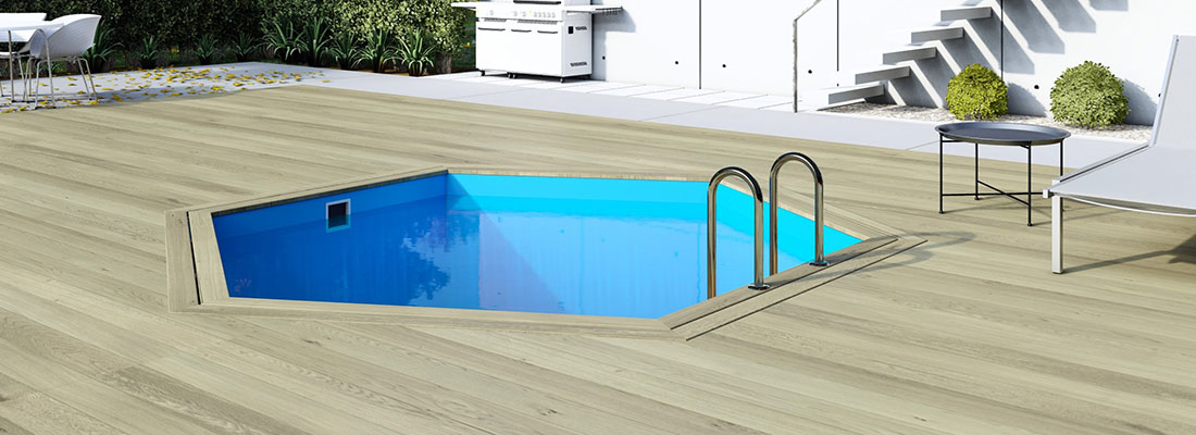 Piscine bois ronde Altanka 4,10 x h1,17m