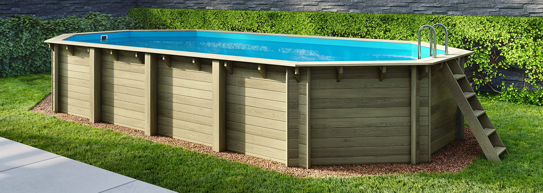 Piscine bois Altanka 8,57 x 4,57 h1,45m