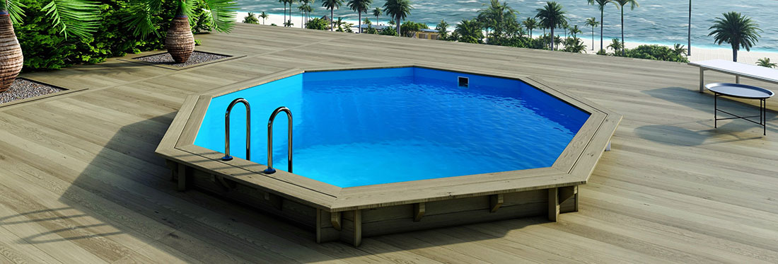Piscine en bois Altanka 5,10 x h1,20m