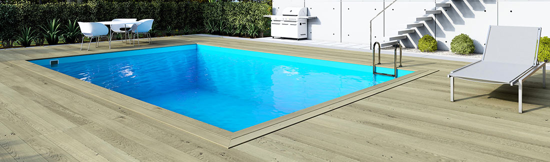 Piscine bois rectangle Altanka 8,20 x 5,20 h1,45m