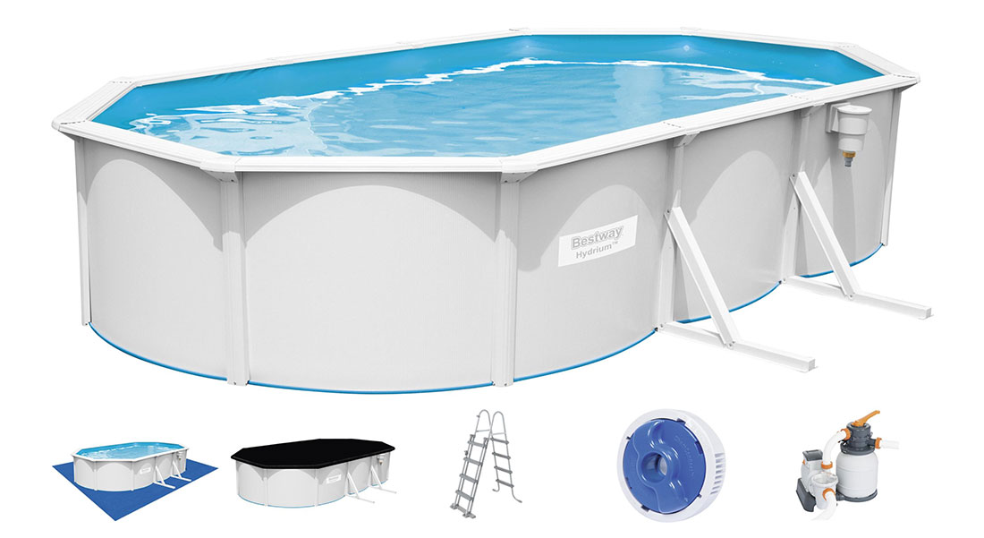 Piscine acier Bestway Hydrium 6,10 x 3,60 x h1,20m