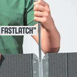 Paroi acier Bestway gris foncé avec système Fastlatch