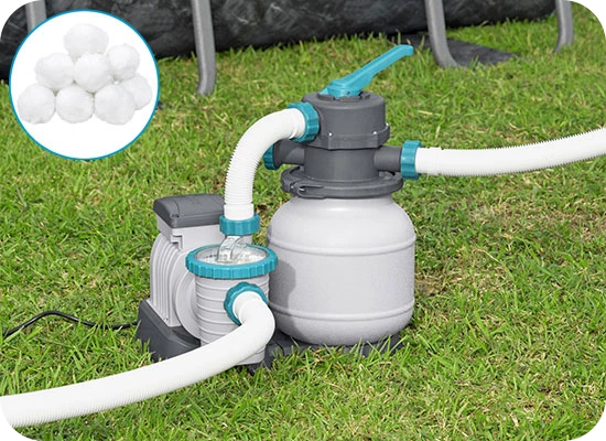 Filtration polysphères pour piscine Bestway Hydrium 365 à paroi en acier