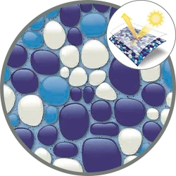 Liner imprimé Pierre Prismatique Bestway