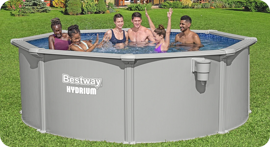 Piscine acier Bestway ronde Hydrium 3,05 x h1,22m