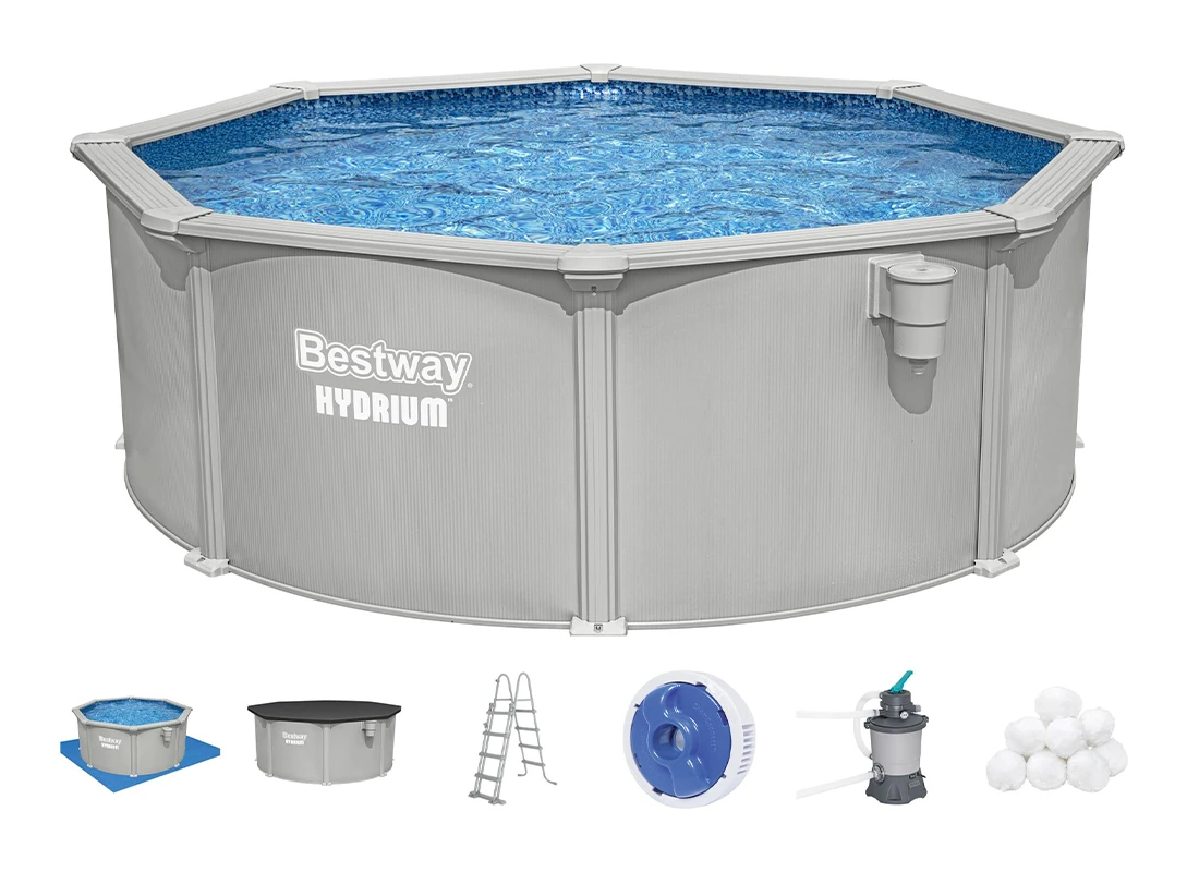 Piscine acier Bestway Hydrium ronde 3,66 x h1,22m