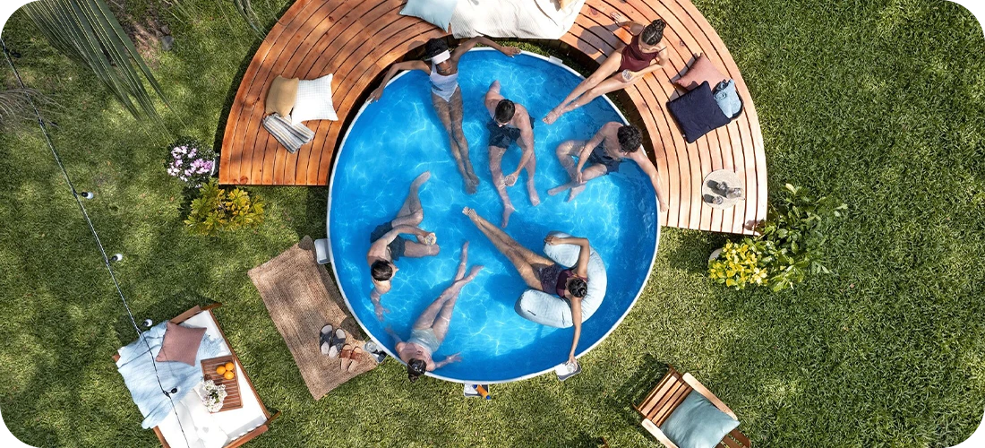 Piscine acier Bestway ronde Tanx 3,05 x h0,61m