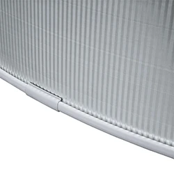 Paroi acier Bestway renforcée anti rouille anti corrosion