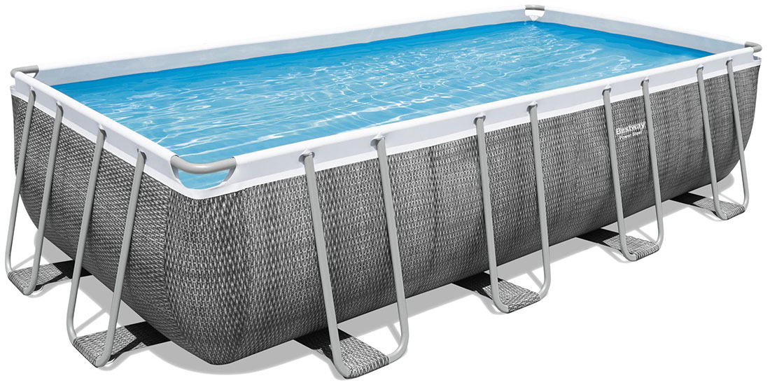 Piscine tubulaire Bestway Power Steel 5,49 x 2,74 x h1,22 aspect rotin