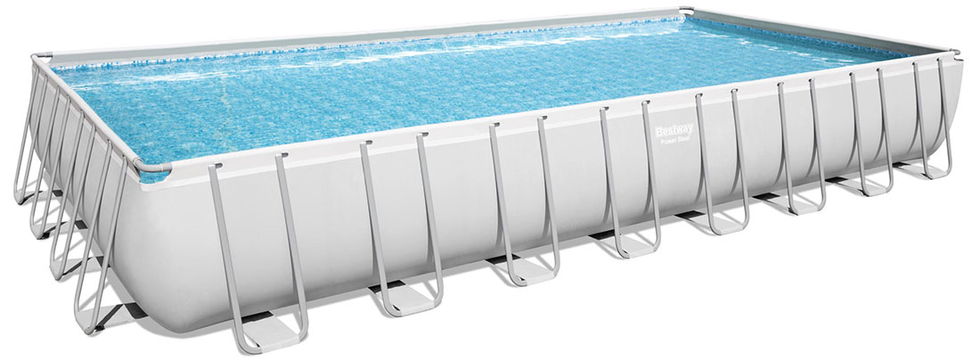 Piscine tubulaire Bestway Power Steel 9,56 x 4,88 x h1,32m