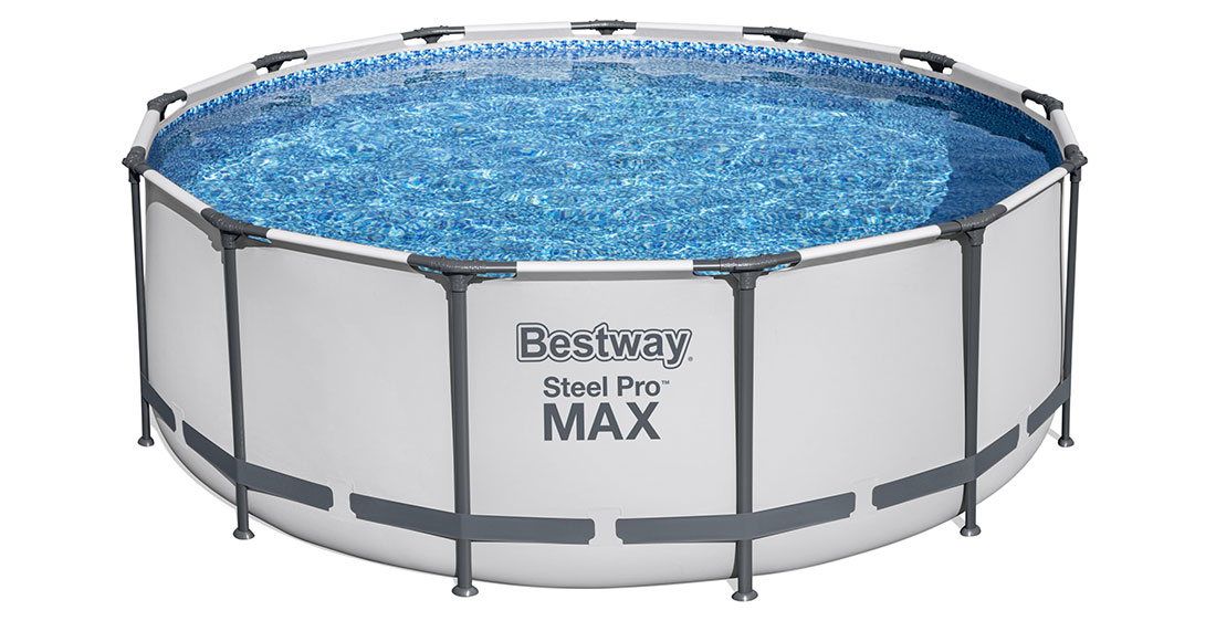 Piscine tubulaire Bestway ronde Steel Pro Max 3,96 x h1,22m